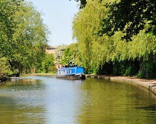 Отель Canalboat At Worcester Marina Экстерьер фото